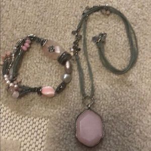 bracelets and necklaces